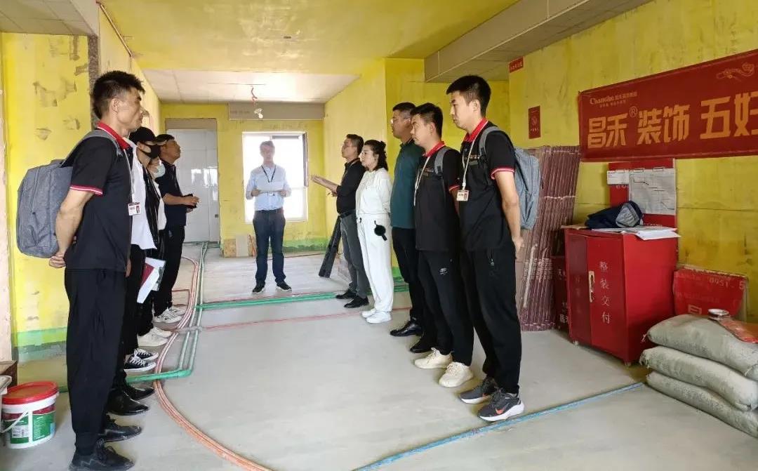 昌禾裝飾【鳳凰華府】工地聯(lián)檢丨鏡頭紀(jì)實(shí)，讓每個(gè)工地都禁得住考驗(yàn)！