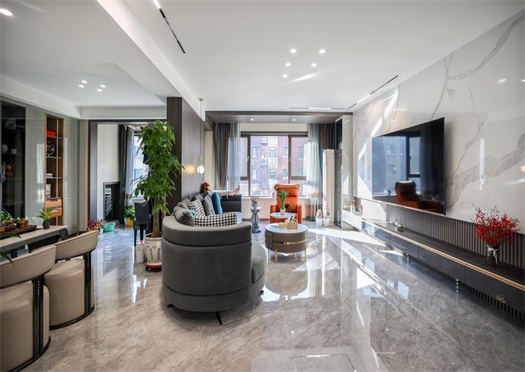 璽云臺143平米現(xiàn)代簡約實景圖 璽云臺143平米現(xiàn)代簡約實景圖