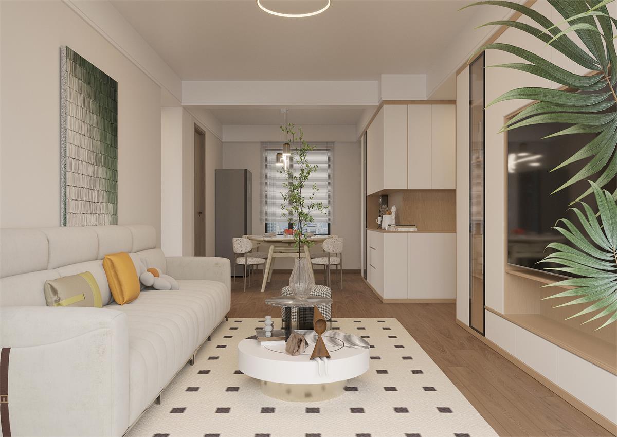 中房西悅府 | 簡約不失高級(jí)，127㎡原木奶油風(fēng)滿是松弛感！