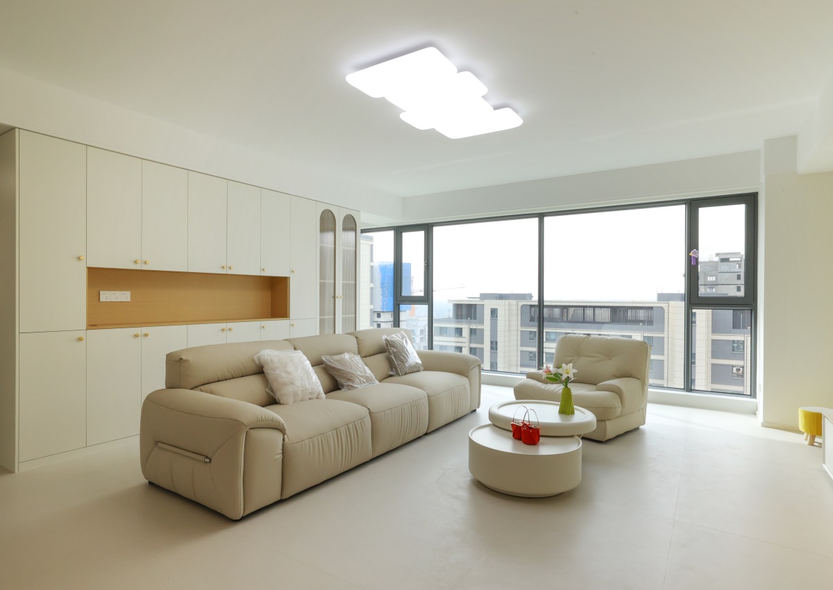 實(shí)景 | 萬錦公館143㎡奶油風(fēng)，藏進(jìn)角落里的寫意自然，讓焦慮瞬間清零！