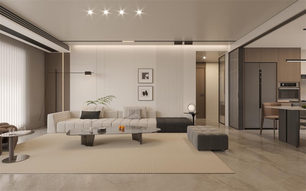 星耀閱海138㎡ | 開放式餐廚新玩法！可開合式LDK一體化，讓家瞬間大兩倍