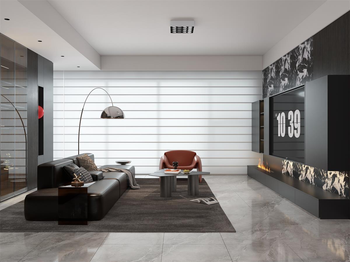 萬科錦曜 | 暗黑美學(xué)天花板！他家129㎡意式風(fēng)太驚艷了！