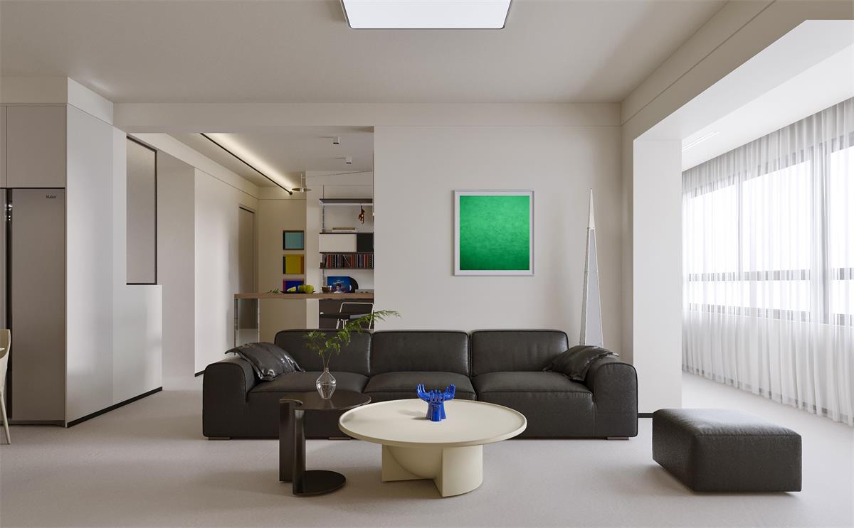 金地自在城 | 零零后獨居109㎡極簡家，全開放設(shè)計驚艷到我了！換你也上癮~