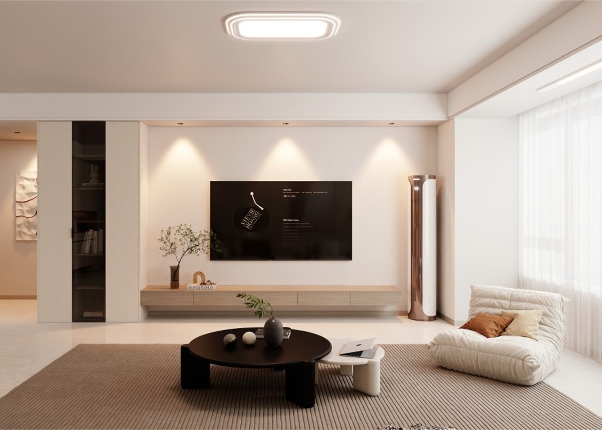 寧房云筑129㎡ | 不知道裝什么風格，就試試現(xiàn)代簡約風吧，不踩雷首選！