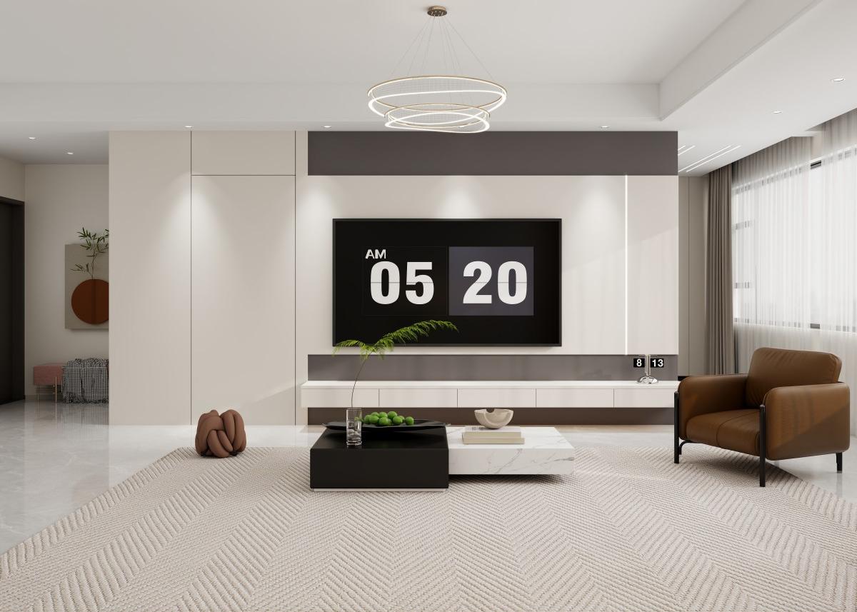 玉庭華府 | 135㎡現(xiàn)代簡約風(fēng)，給生活做減法，舒適加倍！