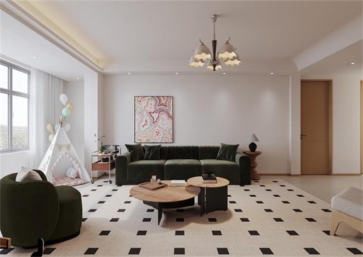 湖畔嘉苑 | 139㎡輕復(fù)古之家，不盲目跟風，做生活的主角