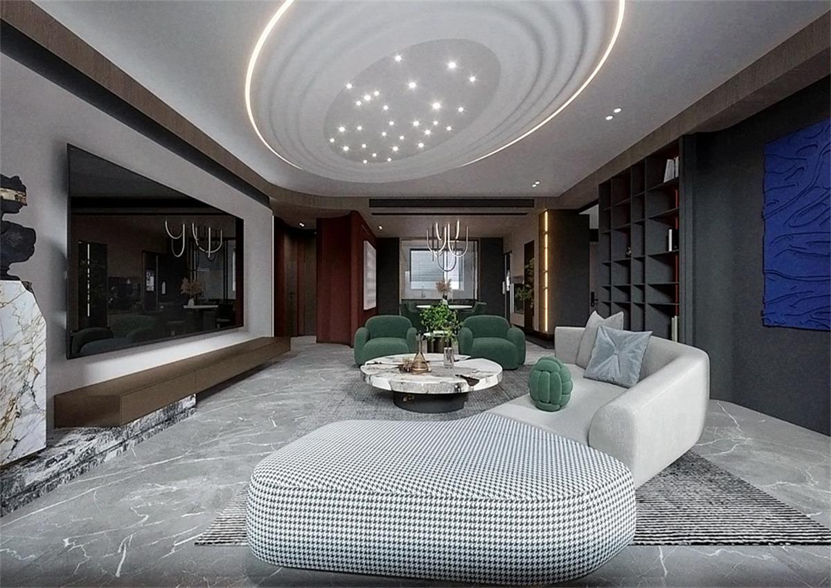 中海九樾143㎡ | 你不敢嘗試的暗黑系混搭風(fēng)，到底有多炫酷？！