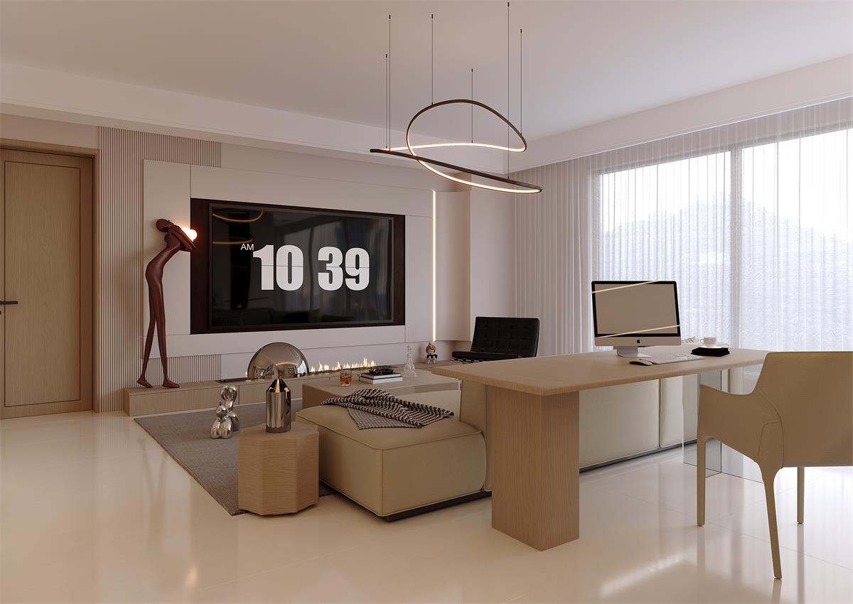 民生北府143㎡ | 奶白+原木打造的極簡主義家，不是豪宅但很好宅~