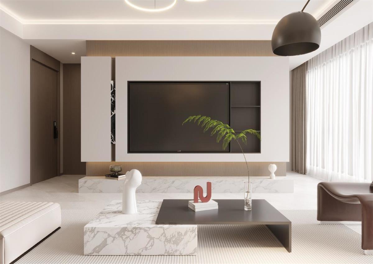 萬科錦曜143㎡ | 中性色調(diào)的自然風(fēng)之家，慢生活的氛圍徹底治愈我了！