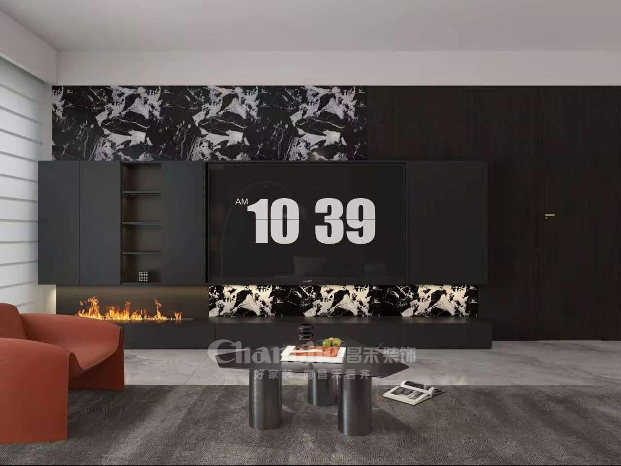 萬科錦曜129㎡ | 當(dāng)初全家都反對的黑色系極簡風(fēng)，幸好我堅持到底！