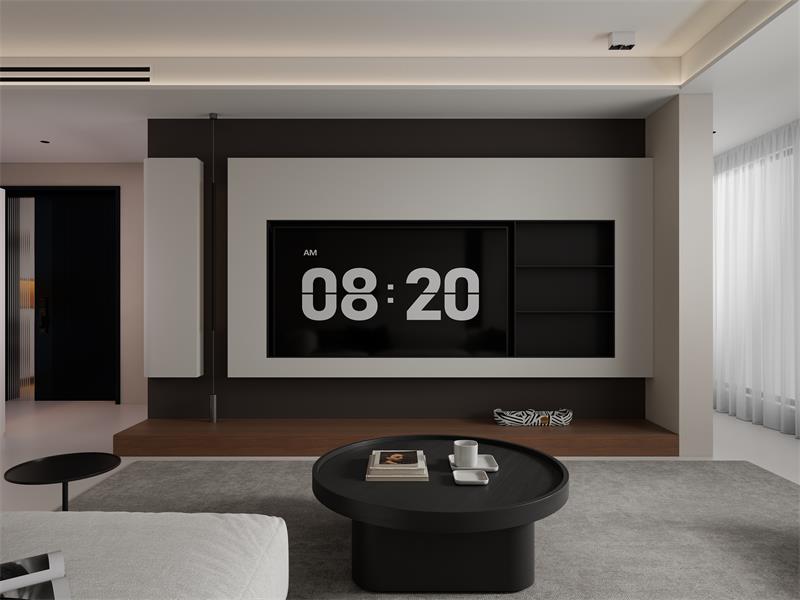 北郡府136㎡ | 不跟風(fēng)、不網(wǎng)紅，這個(gè)高智感的意式極簡(jiǎn)家，百看不厭！