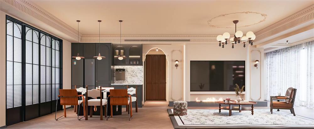 中梁印168㎡ | 絕美法式復(fù)古風(fēng)！二人一貓裝滿日常的松弛與浪漫~