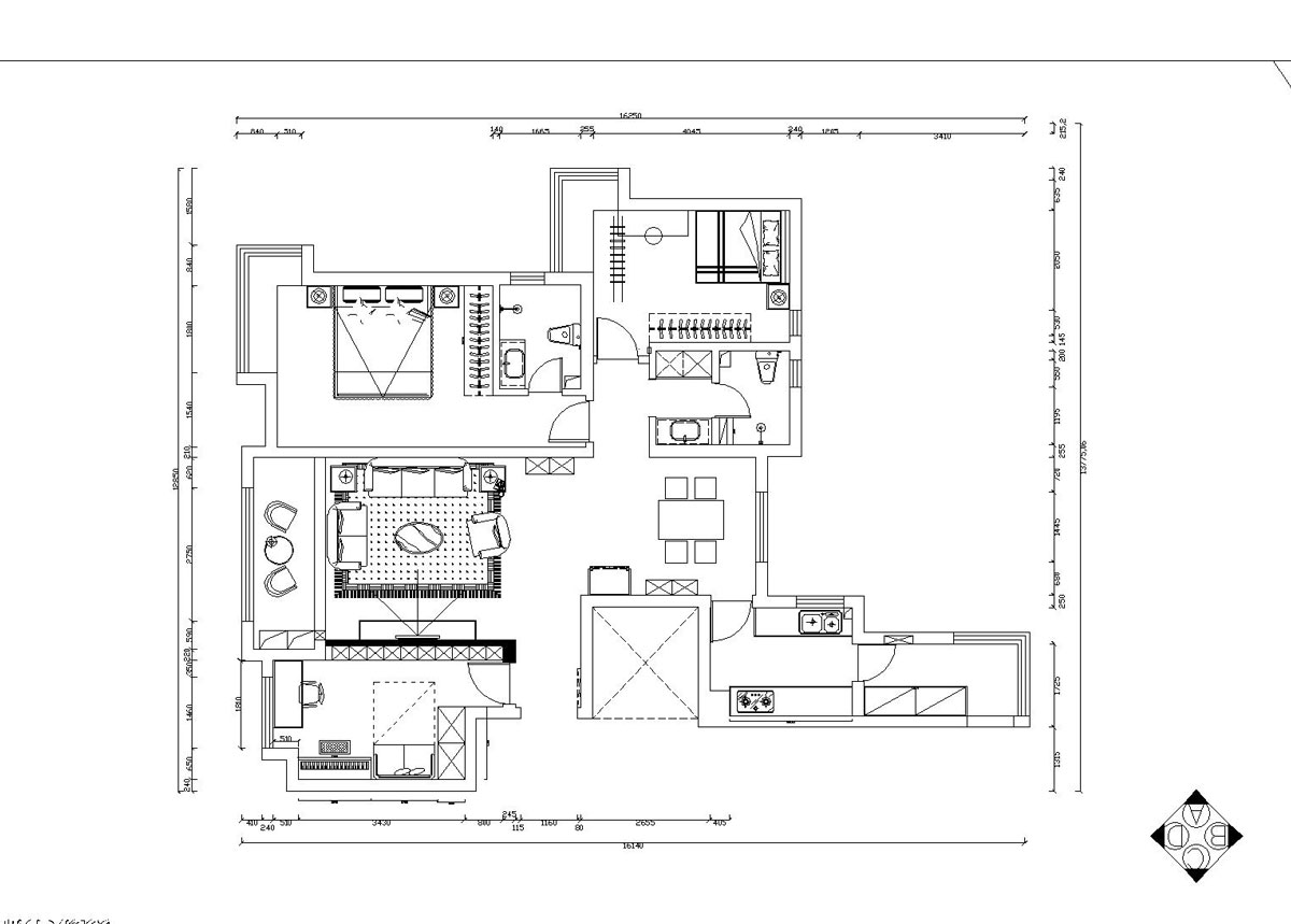 平面設計方案-Model